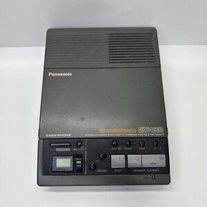 Panasonic Easa-Phone KX-T5101C Dual Micro Cassette Answering System Voice *READ